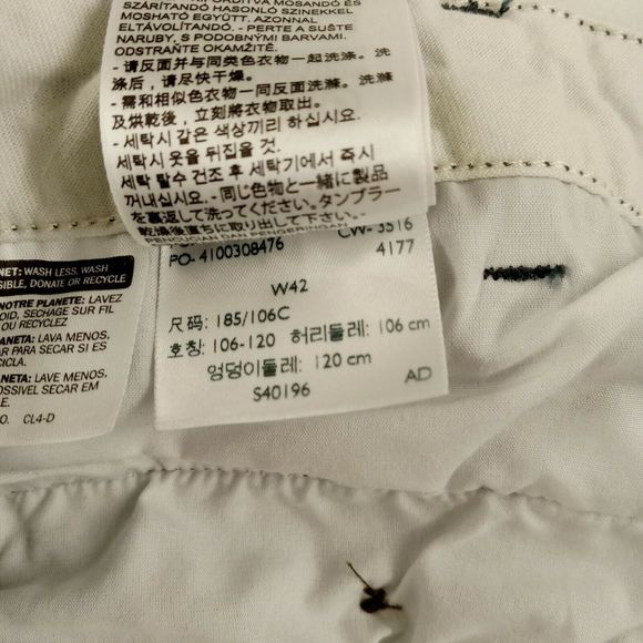 Dockers Shorts Mens Sz 42‎ Waist Flat Front Blue Cotton - Picture 3 of 11